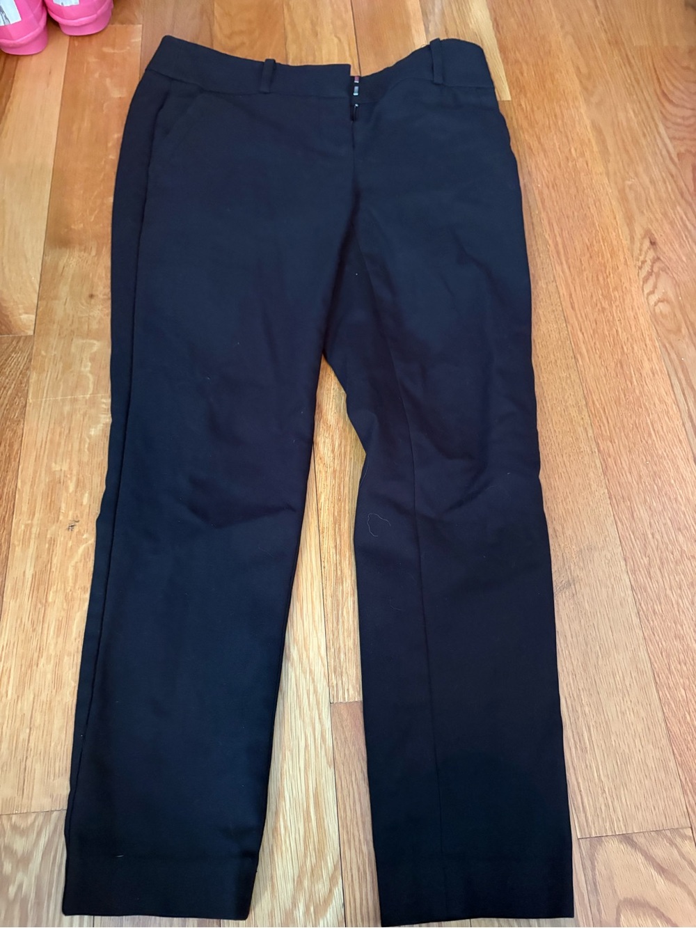 Women’s petite  Black Dress Pants - Classic Straight Fit